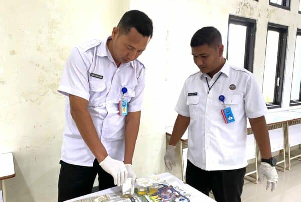 Skrining Tes Urine Pegawai Cabang Dinas Pendidikan Provinsi Aceh Wilayah Kota Lhokseumawe